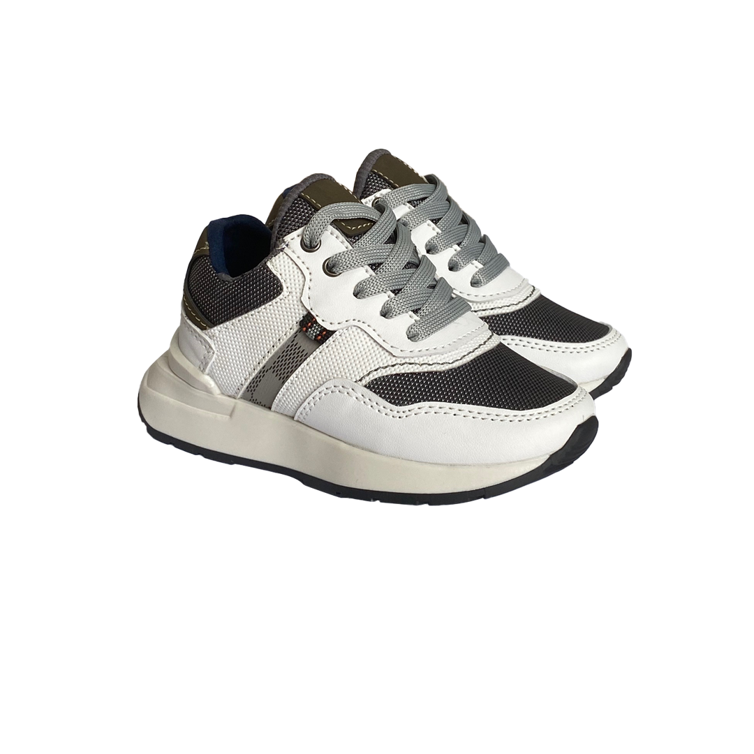 Zapato Urbano Blanco/gris Pocholin