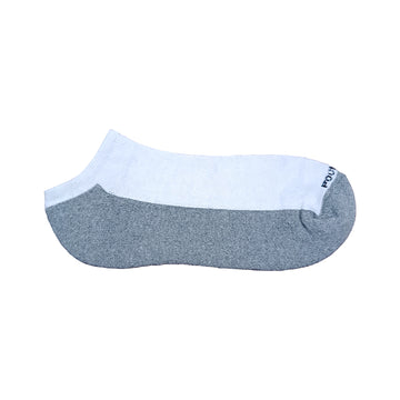 Docena de medias tobilleras planta gris Pocholin