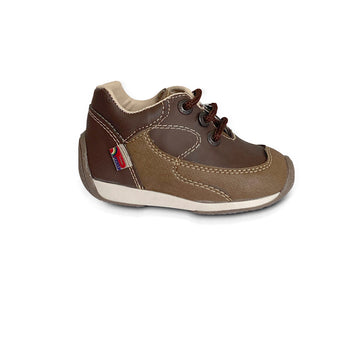 Zapatos de bebé y niño Pocholin león Marrón