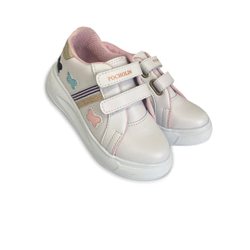 Zapatos casuales de niña Pocholin Blanco