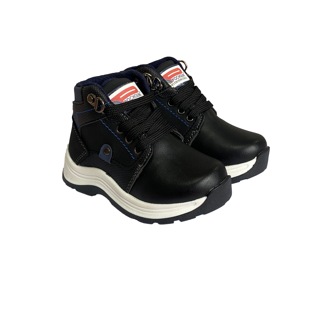 Bota Saturno Negra Pocholin