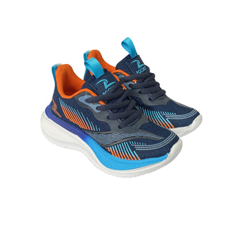 Zapato deportivo Running Pocholin Azul/naranja