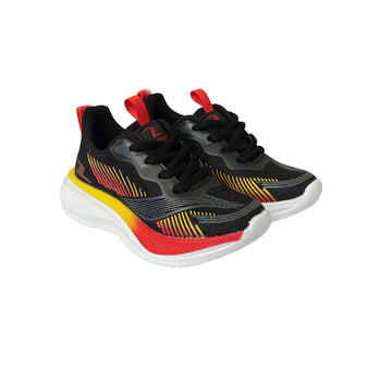 Zapato deportivo Running Pocholin Negro/rojo