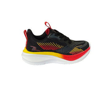 Zapato deportivo Running Pocholin Negro/rojo