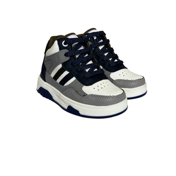 Botín Tokio Blanco/Gris Pocholin