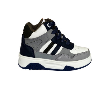 Botín Tokio Blanco/Gris Pocholin