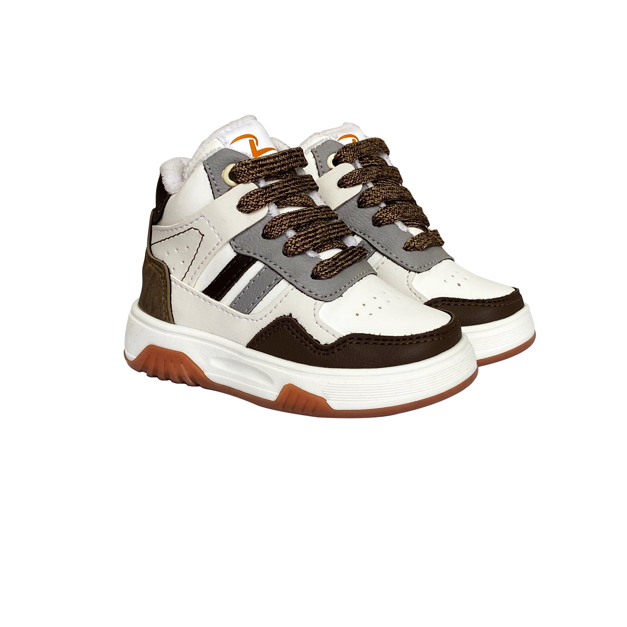 Botín Tokio Blanco/marrón Pocholin