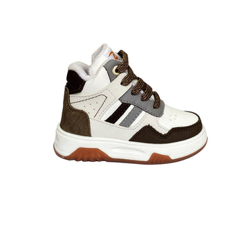 Botín Tokio Blanco/marrón Pocholin