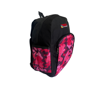Bolso escolar camuflaje Pink Pocholin