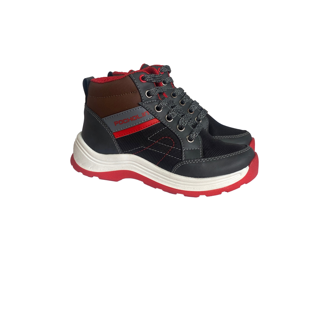 Botín Titán Negro Pocholin