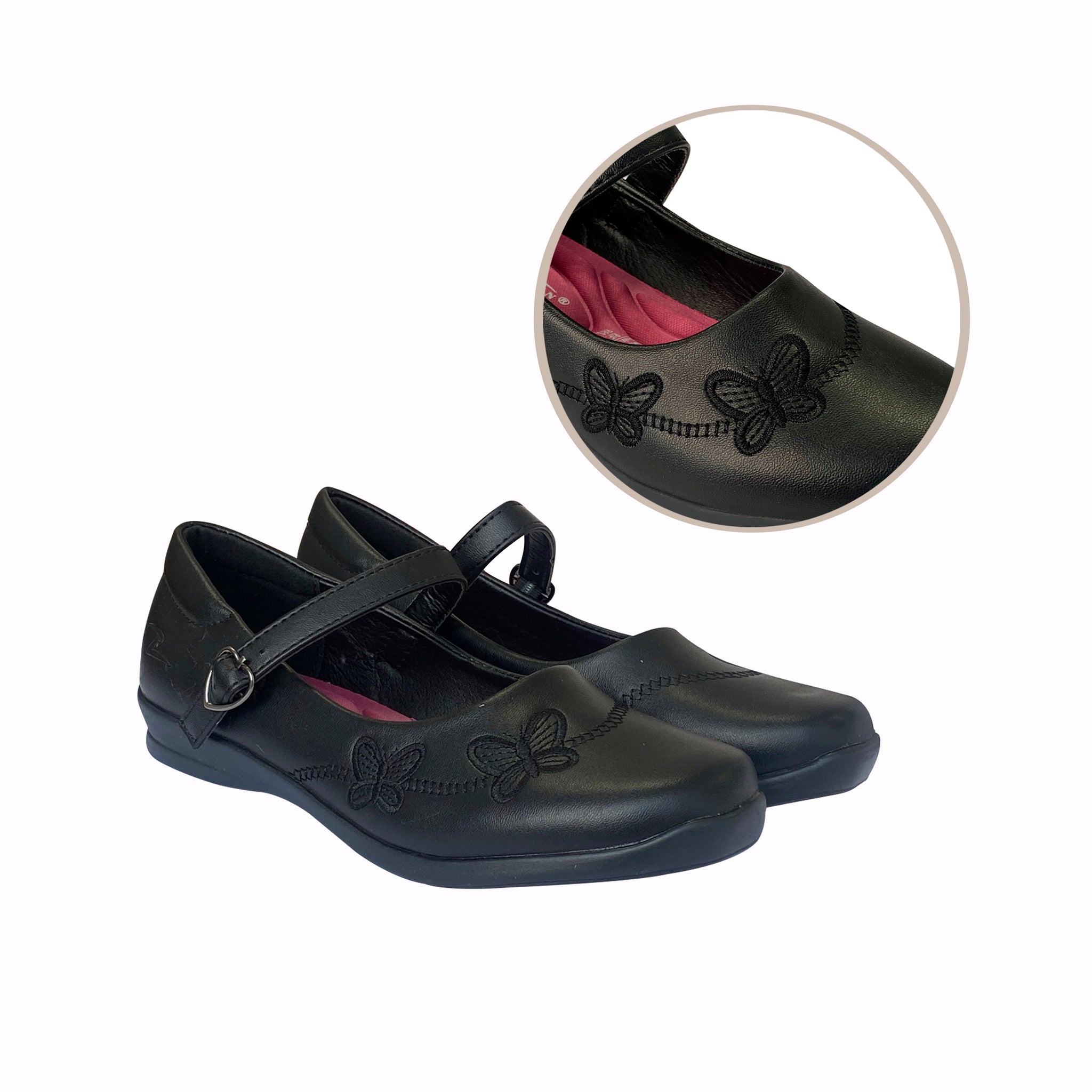 Calzado escolar de niña Pocholin (INCLUYE CARTUCHERA)