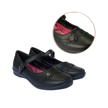 Calzado escolar de niña Pocholin (INCLUYE CARTUCHERA)