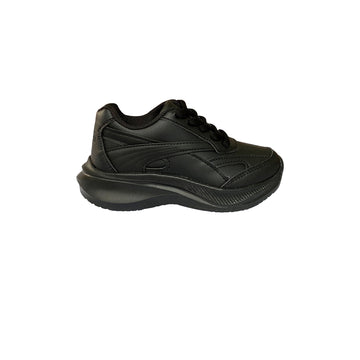 Zapatos deportivos Colegial de trenzas unisex Pocholin NEGRO (INCLUYE CARTUCHERA)