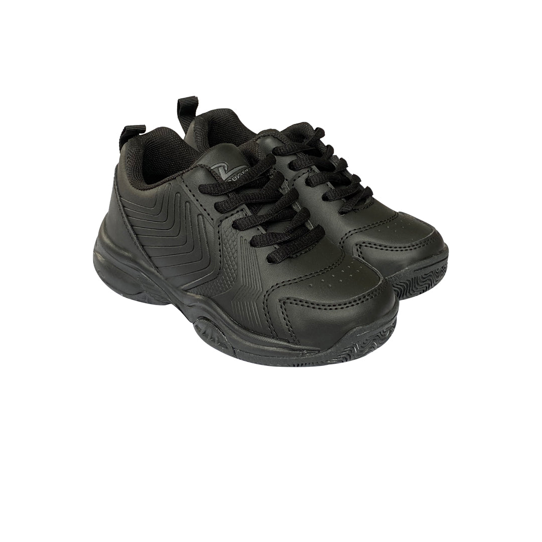 Zapatos deportivos Colegial de trenzas unisex Pocholin NEGRO (INCLUYE CARTUCHERA)