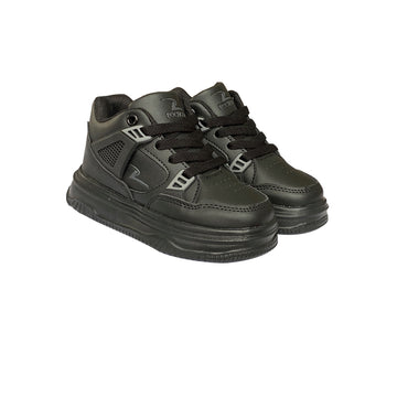 Zapatos deportivos Colegial de trenzas unisex Pocholin NEGRO  (INCLUYE CARTUCHERA)