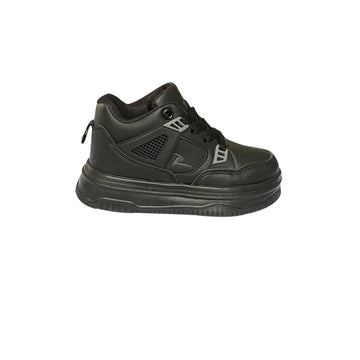 Zapatos deportivos Colegial de trenzas unisex Pocholin NEGRO  (INCLUYE CARTUCHERA)