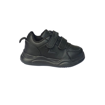 Zapatos Deportivos Colegial de cierre mágico unisex Pocholin  NEGRO (INCLUYE CARTUCHERA)