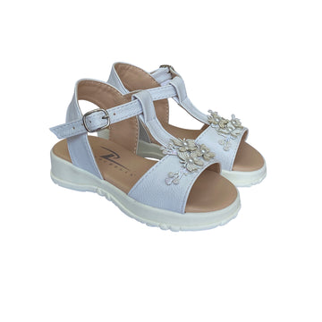 Sandalias Mini Chic blanca
