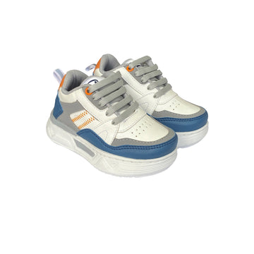 Zapato Orión Pocholin Blanco/gris