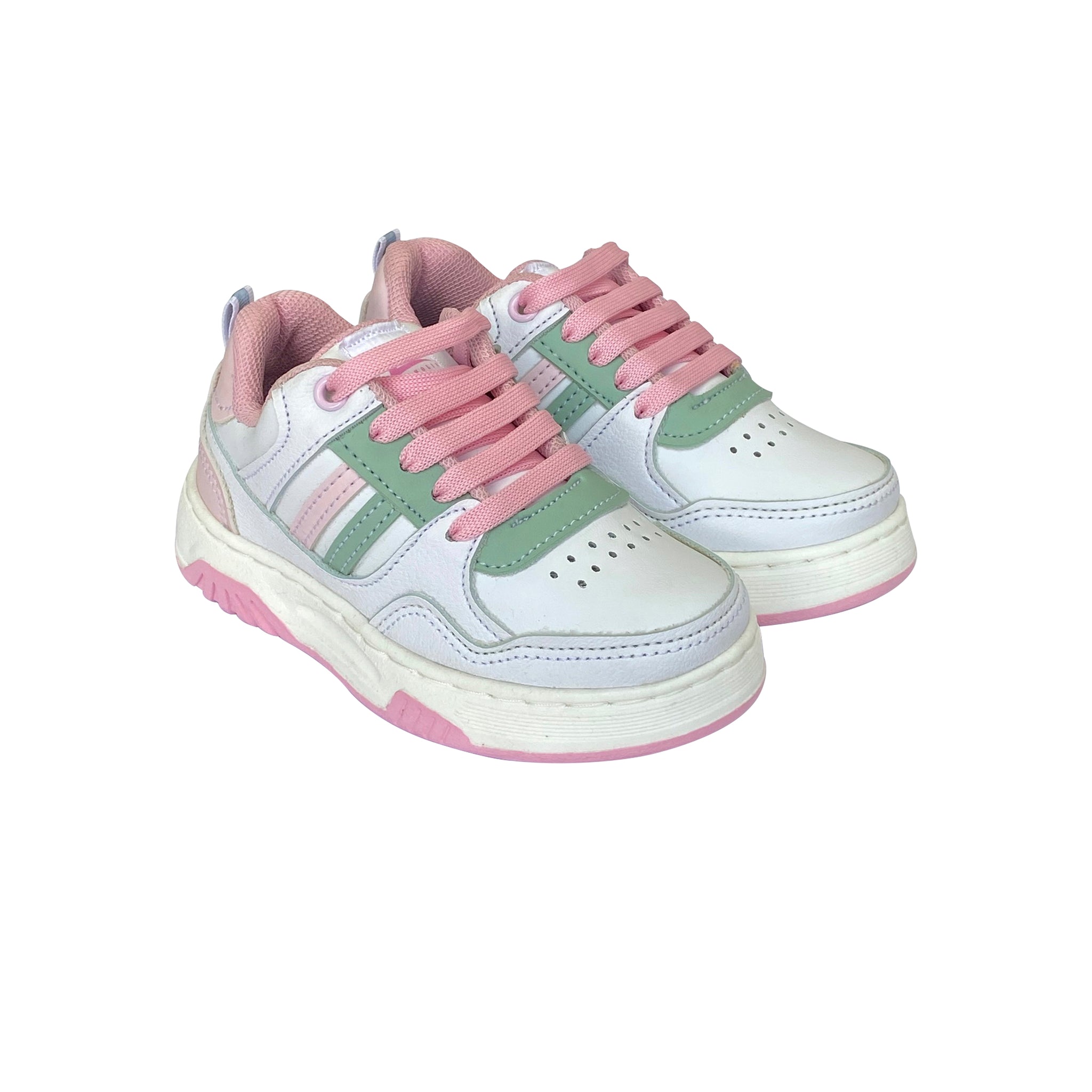 Zapato Orión Pocholin Blanco / verde