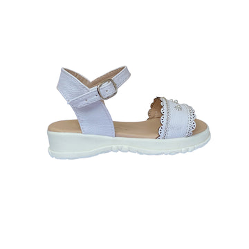 Sandalias Mini Chic blanca
