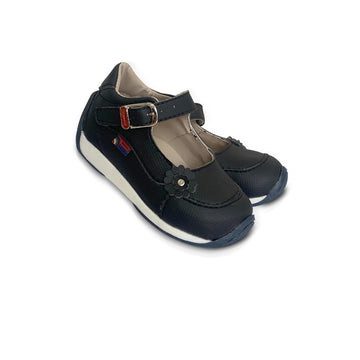 Zapatos de bebé y niña Pocholin león Negro