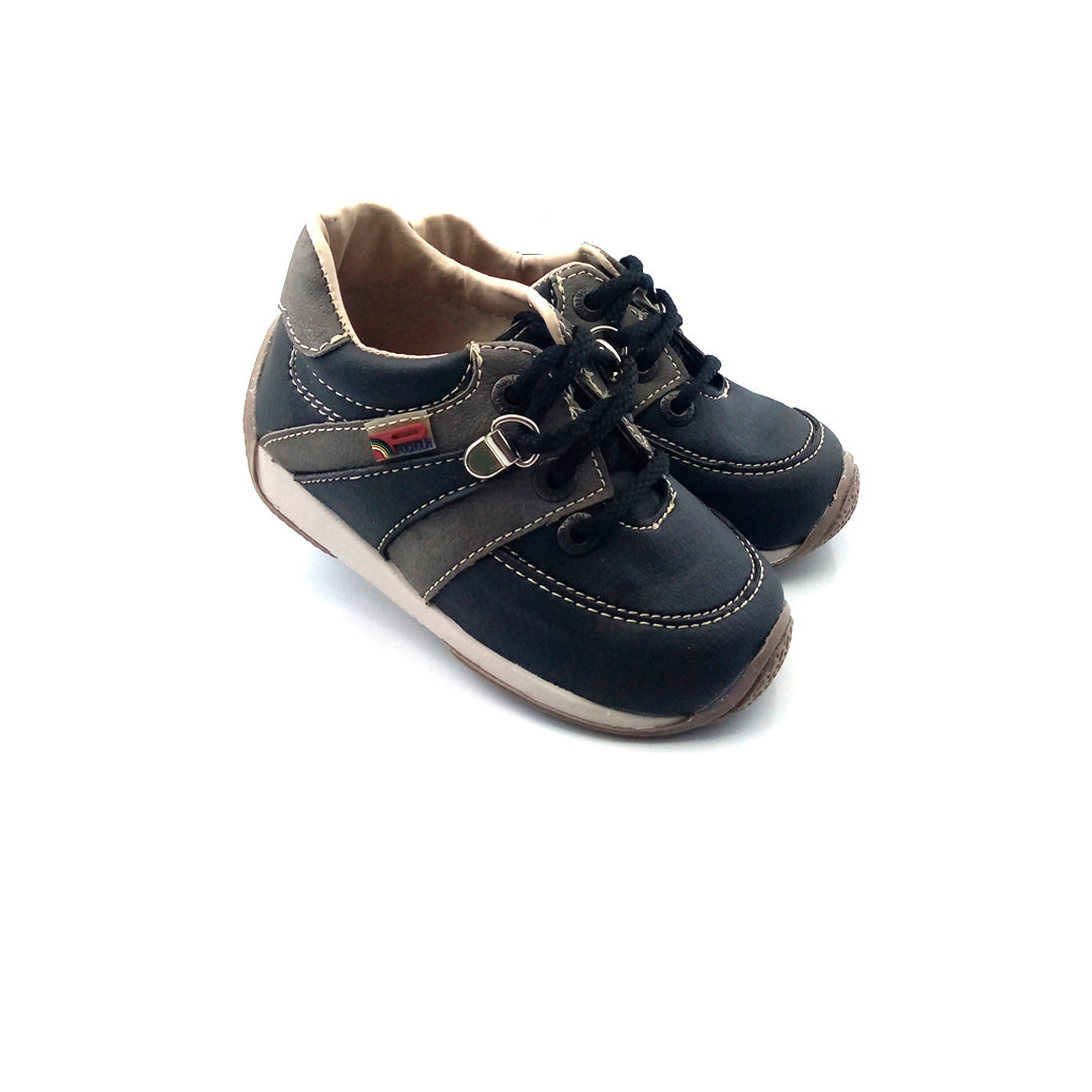 Zapatos de bebé y niño Pocholin león Negro