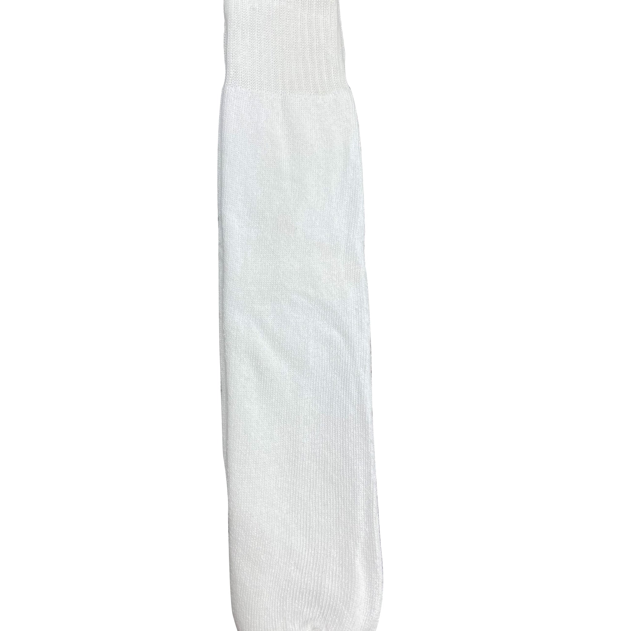 Docena de medias tubulares blancas Pocholin