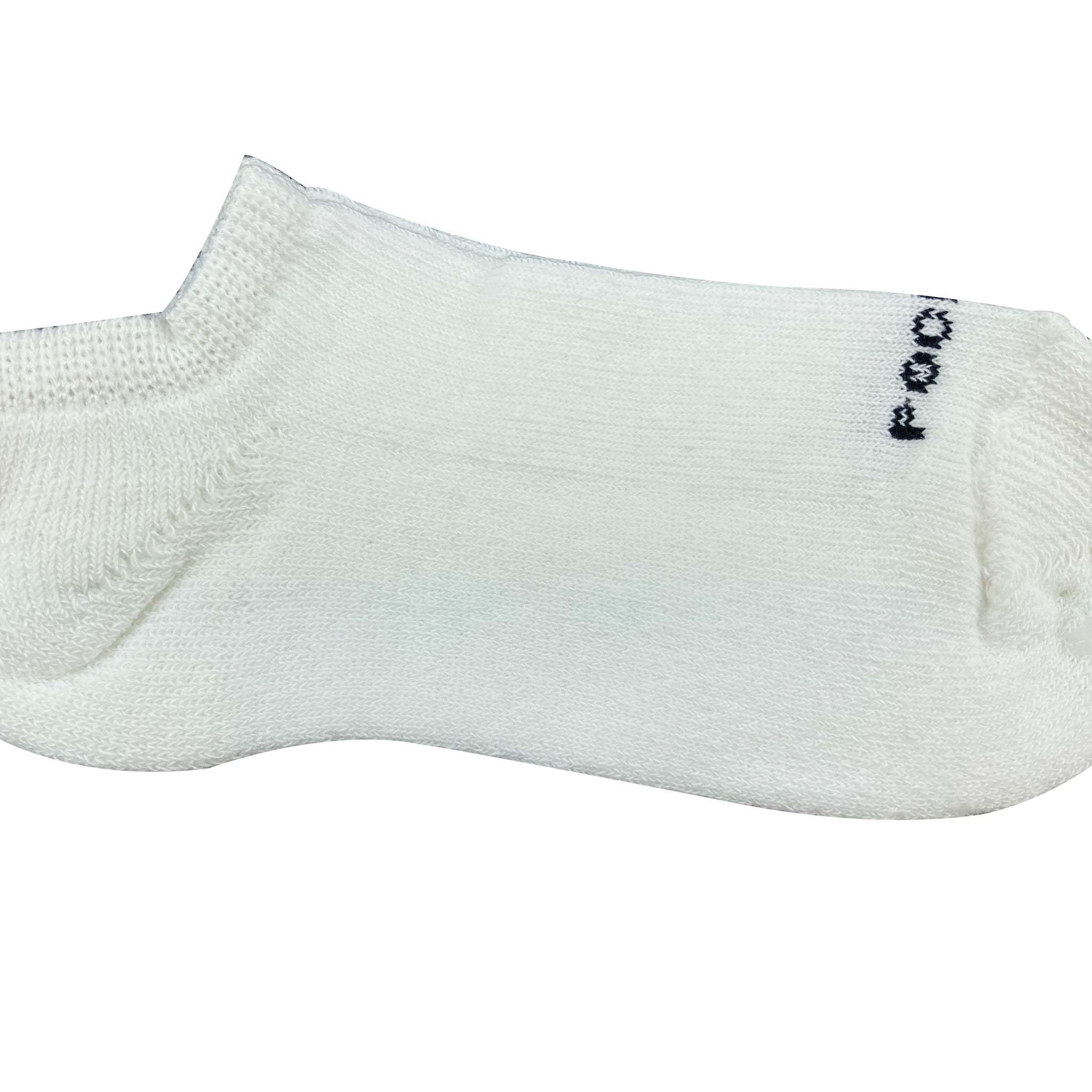 Docena de medias tobilleras blancas Pocholin